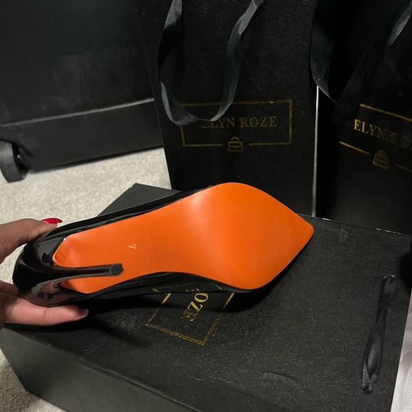 Black 120mm pumps - Picture 5 of 5